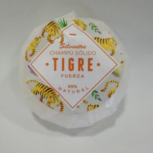 Silvestre champú sólido tigre 60gr.