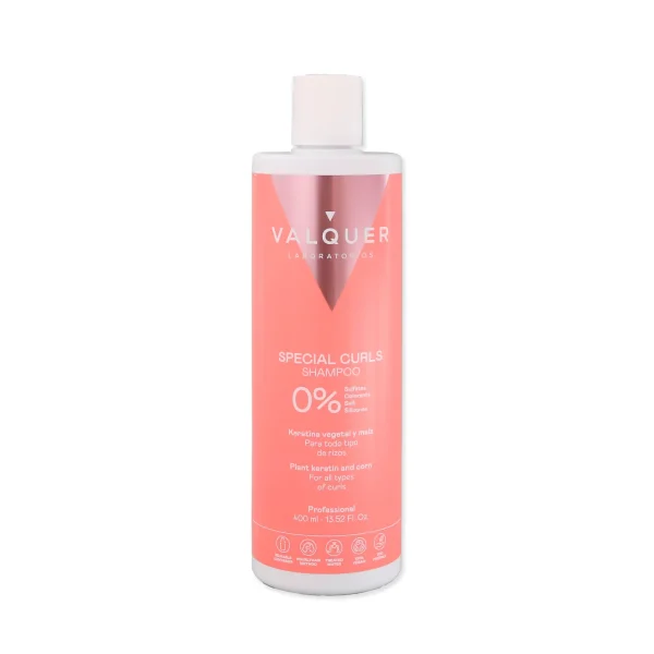 Valquer Special Curls champú Curly 400 ml.