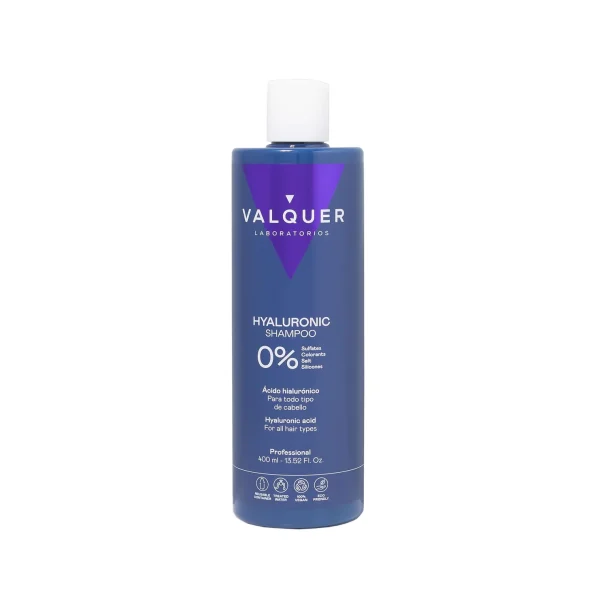Valquer Champú con Ácido Hialurónico - 0% Sin Sulfatos 400ml