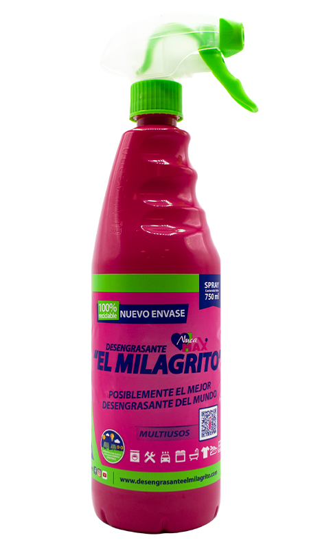 El Milagrito desengrasante pistola 750ml 1 El Milagrito desengrasante pistola 750ml