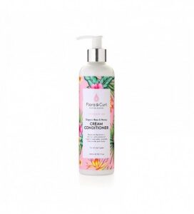 flora-curl-organic-rosehoney-cream-conditioner-300ml.jpg Flora & Curl Organic Rose & Honey cream conditioner 300ml.