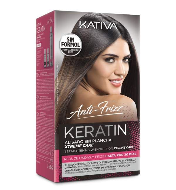 Kativa keratin alisado sin plancha xtreme care