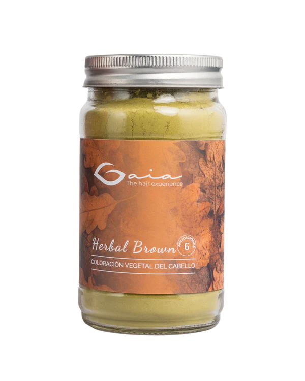 Gaia herbal brown coloración vegetal 260gr. 2 Perfumería Mestallón