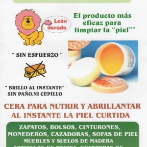 FOLLETO_CERA Cera para pieles curtidas